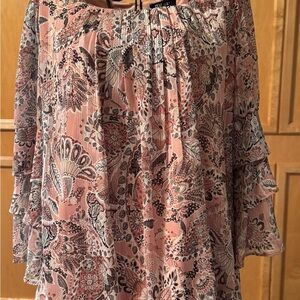 Floral Pink Women's Top
